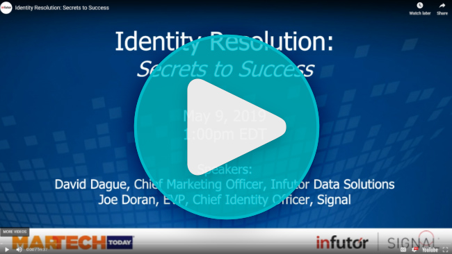 Identity resolution secrets to success webinar
