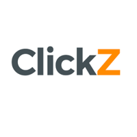 ClickZ logo in dark gray and orange text on a white background.