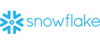 snowflake WordPress logo in blue color