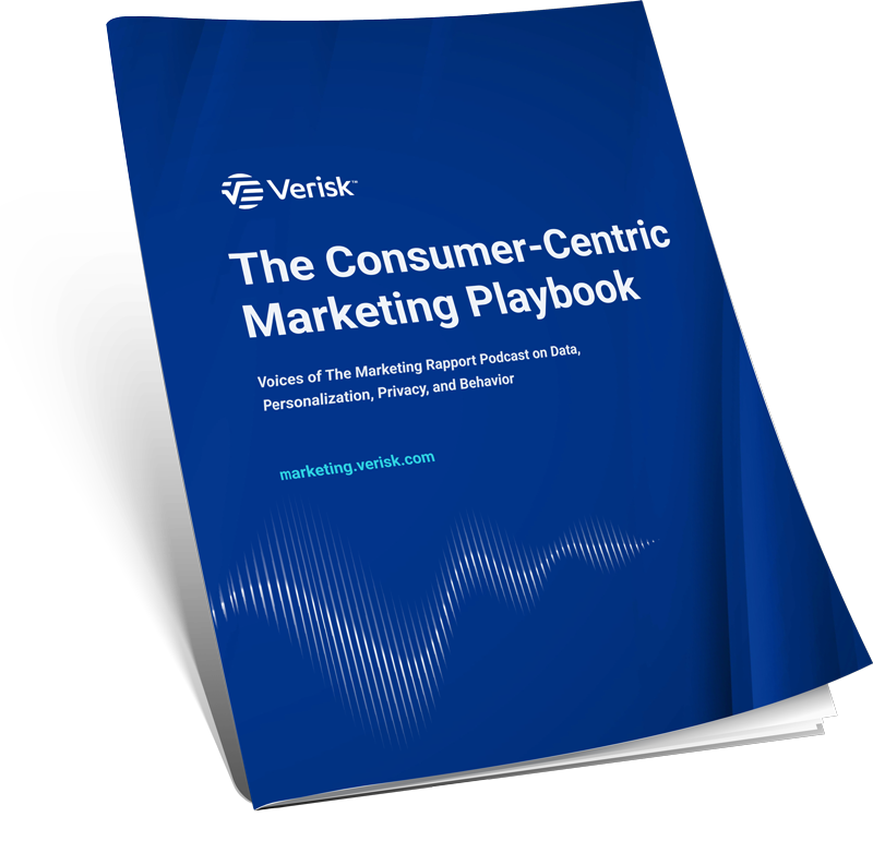 TMR-eBook-inset Consumer-Centric Marketing Playbook cover by Verisk.